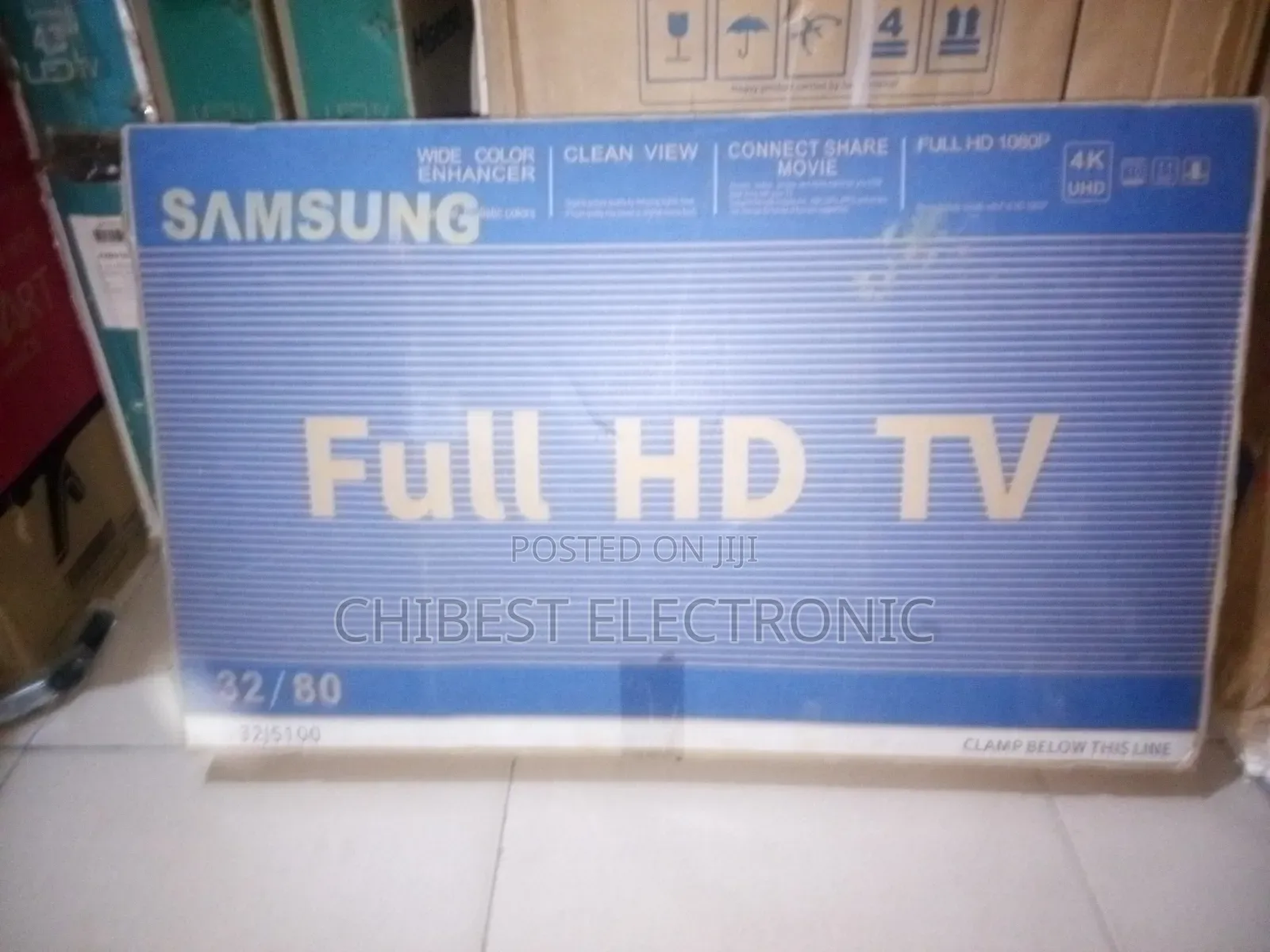 Samsung Full UH TV 32 Inches With Two Years Warranty