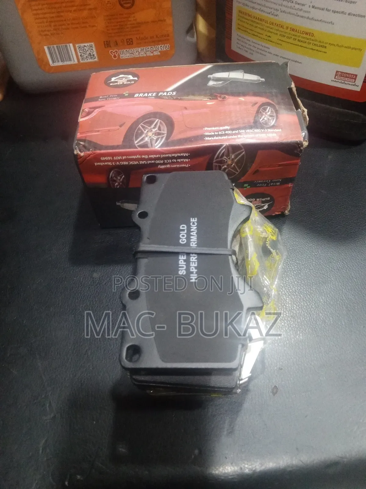 Front Brake Pad Lexus Gx470 (Super Gold)