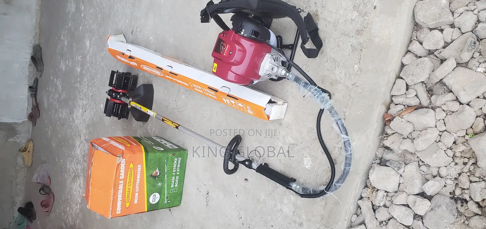 Bruce Cutter Weede Machine 4 Stroke