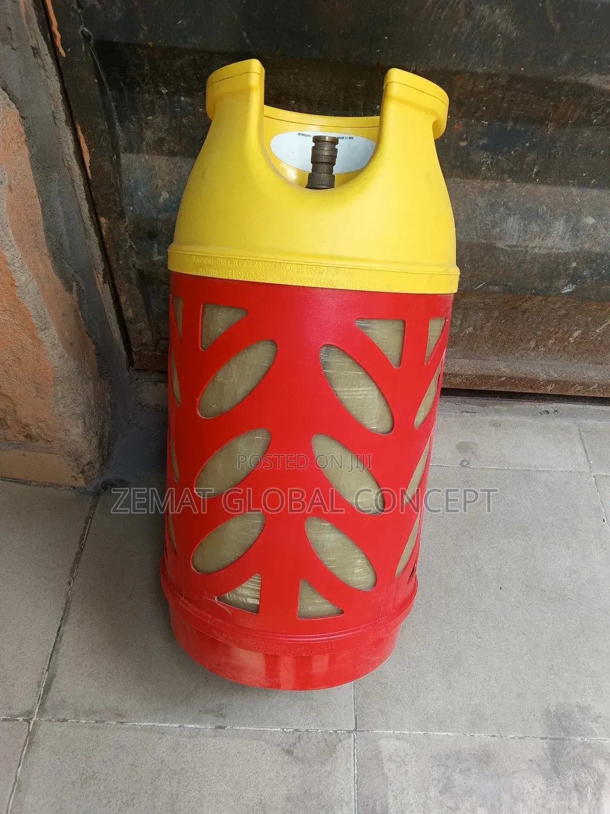 12.5kg Fiber Cooking Gas Cylinder