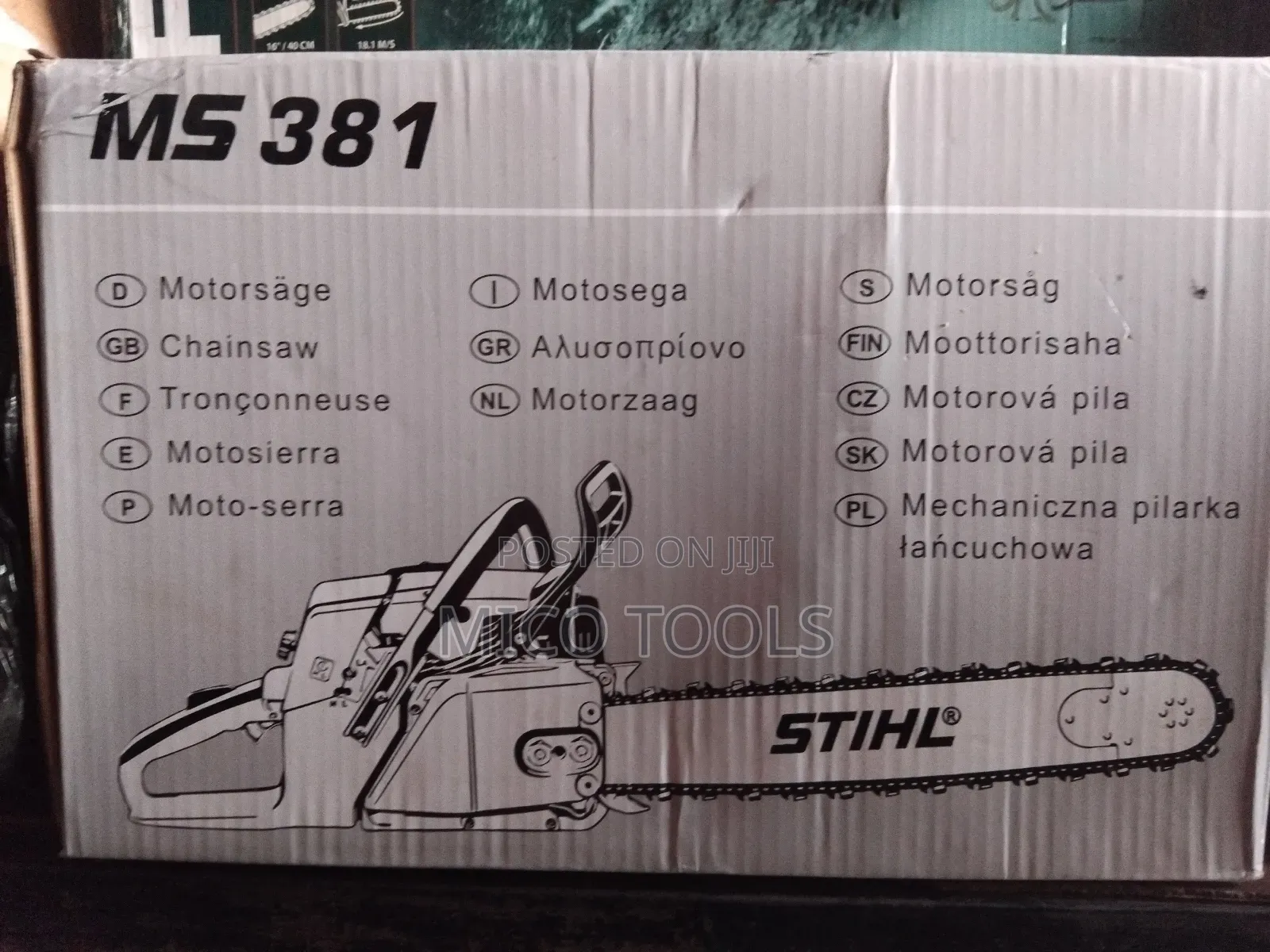 Original Stihl Machine MS 381