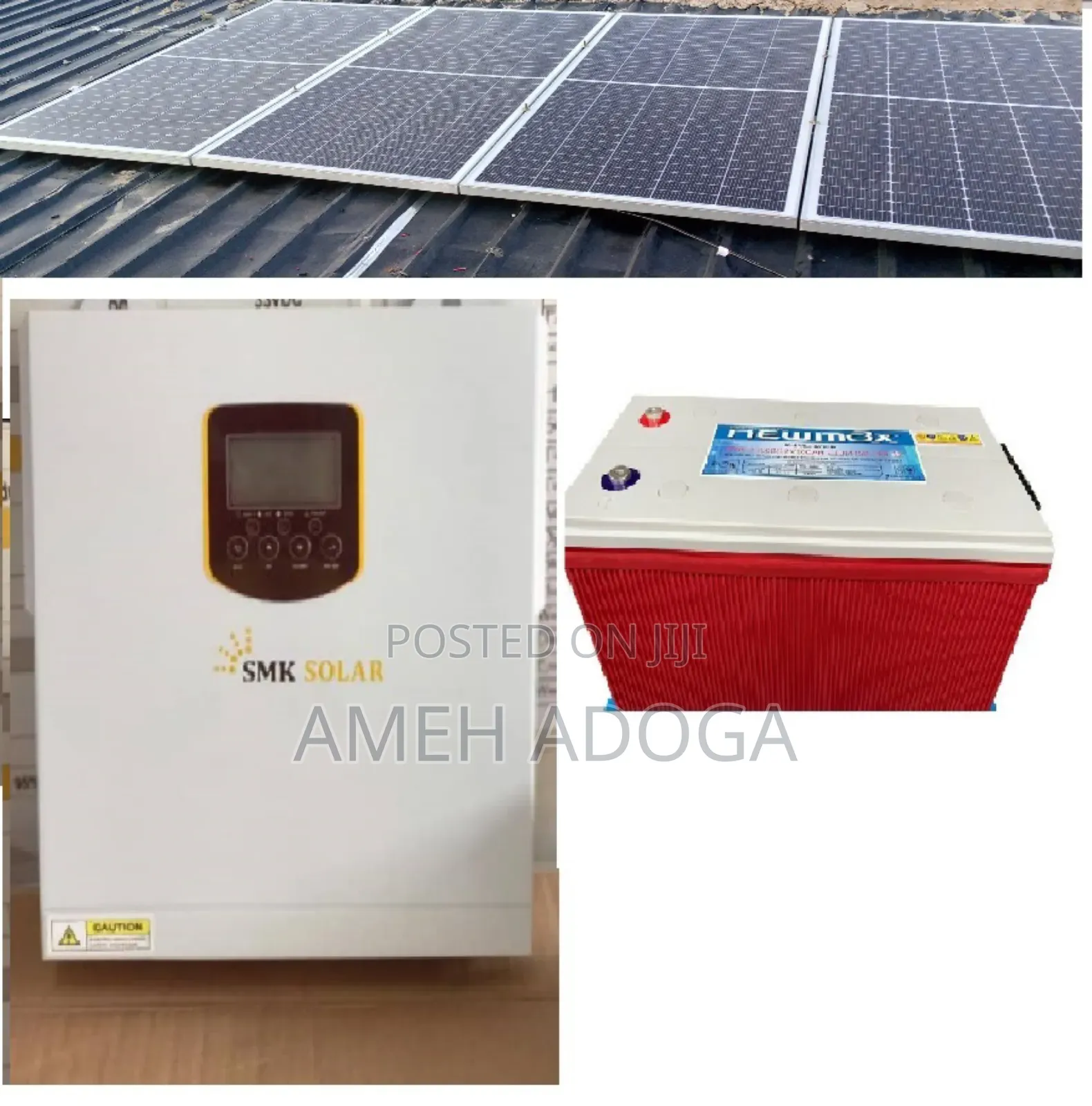1.5KVA Hybrid Inverter With 1,200W Solar Power