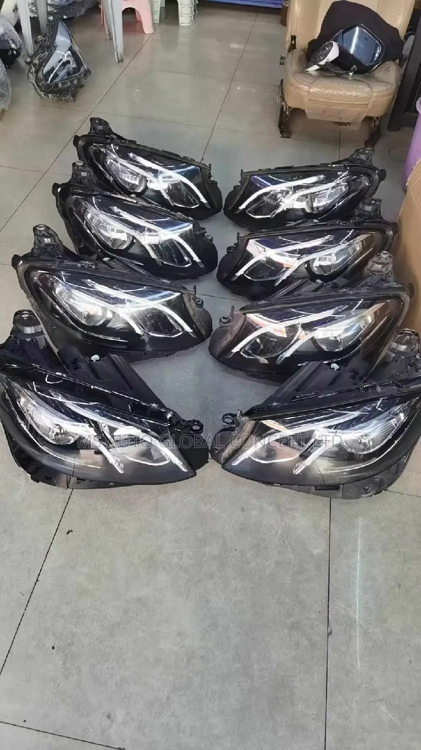 Mercedes Benz E Class 2017/2019 Headlights