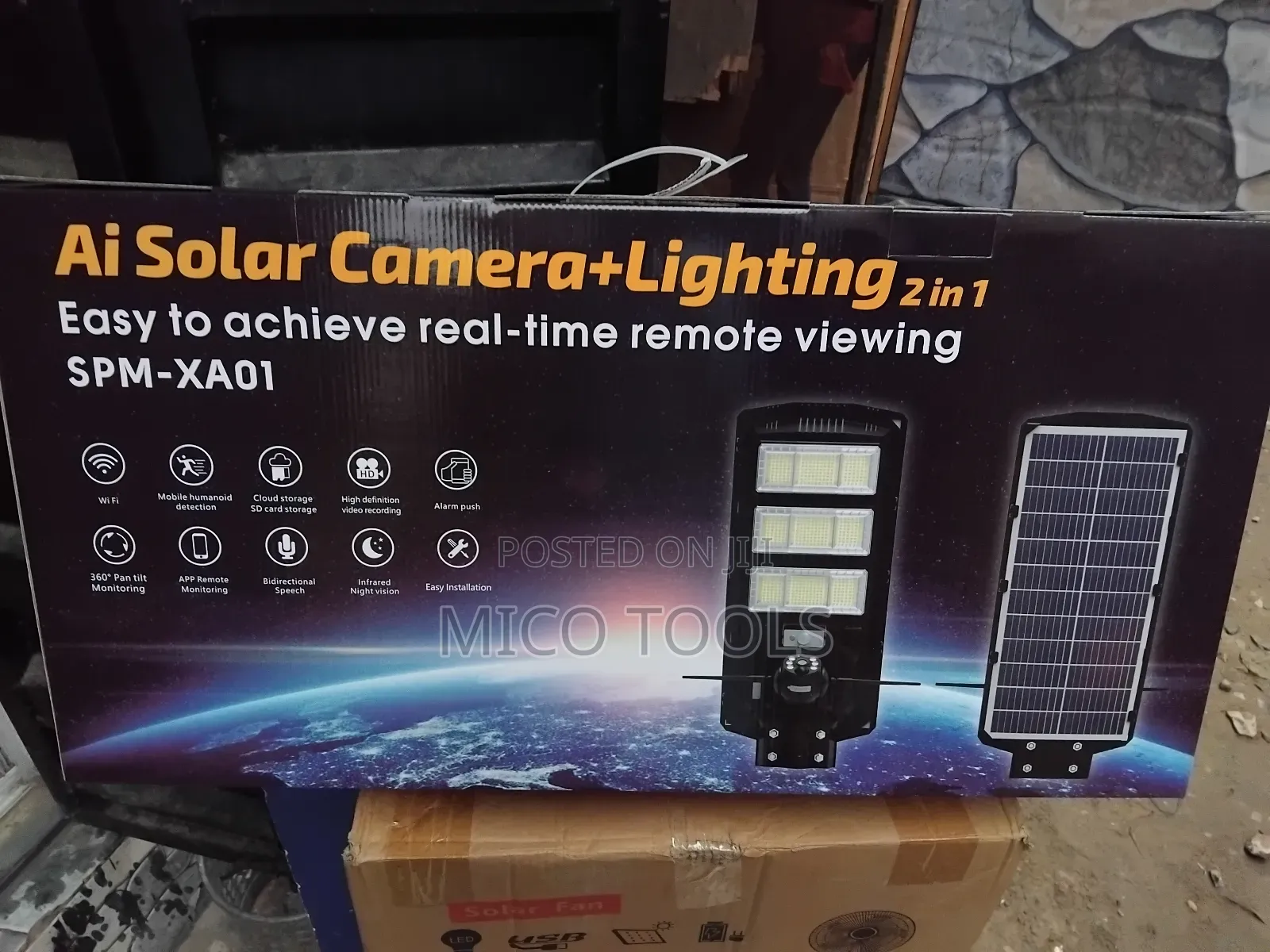 Solar Light With Camera