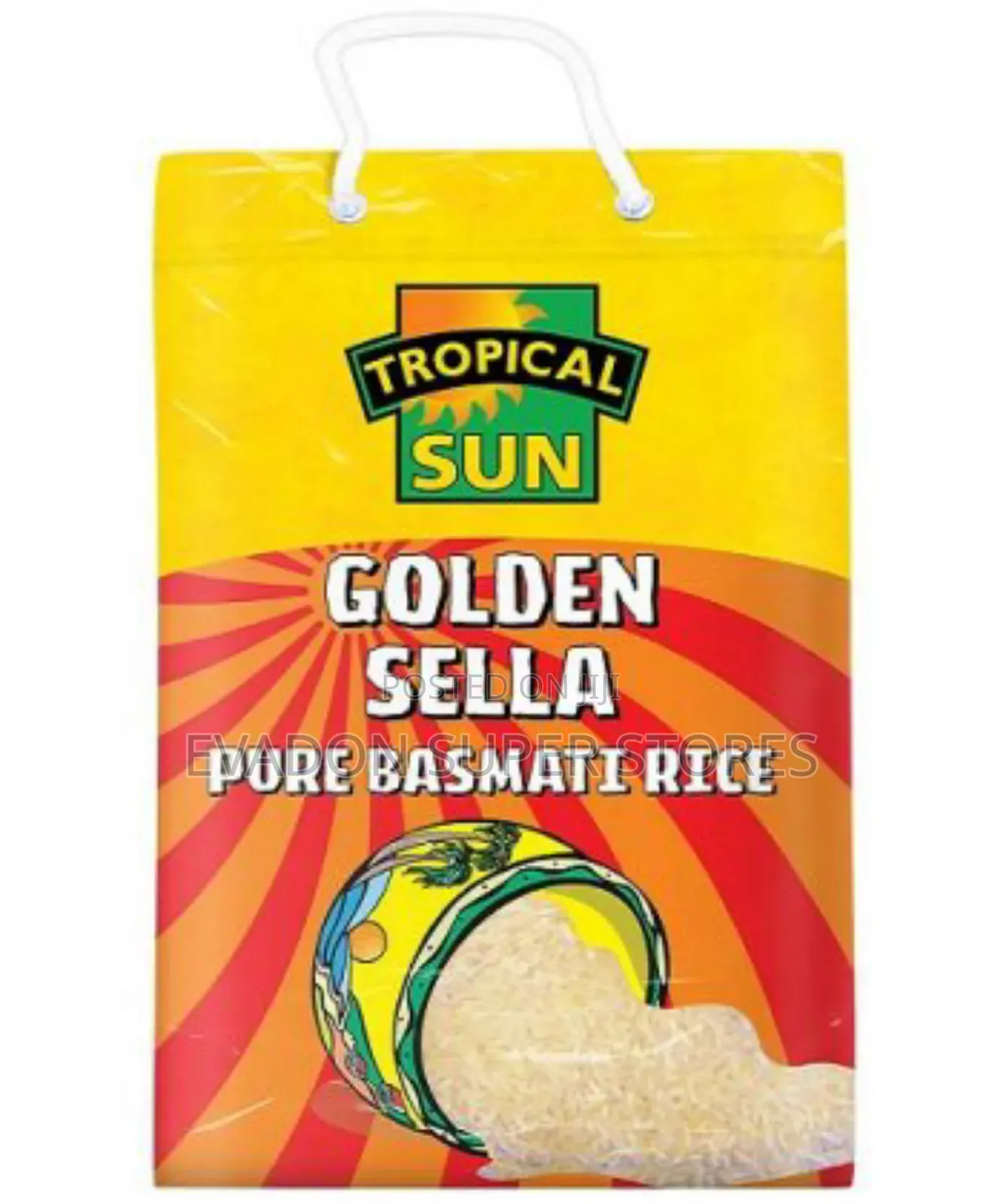 Tropical Sun Golden Sella Basmati Rice 5kg