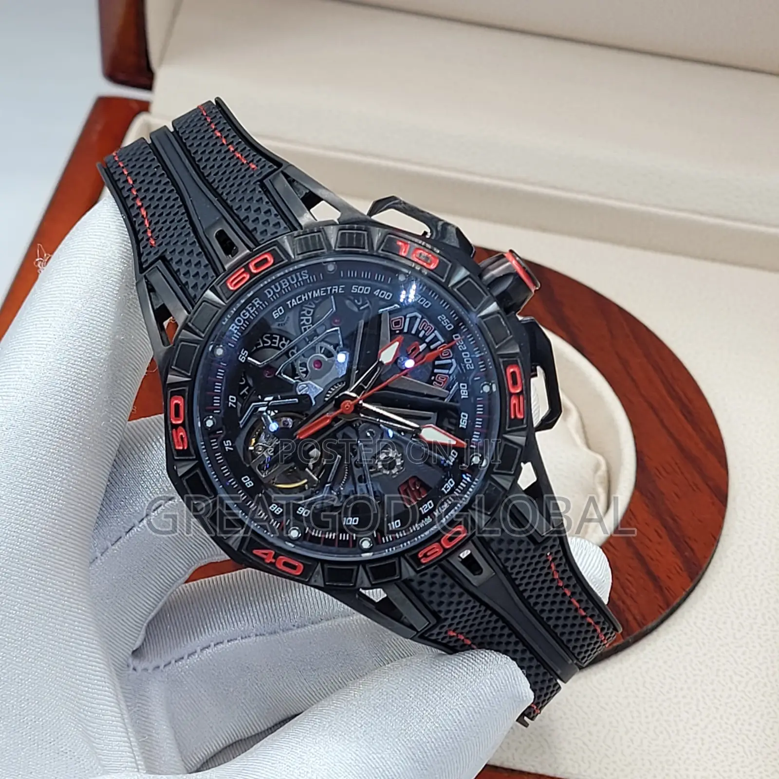 Luxury Roger Dubuis Swiss Wristwatch