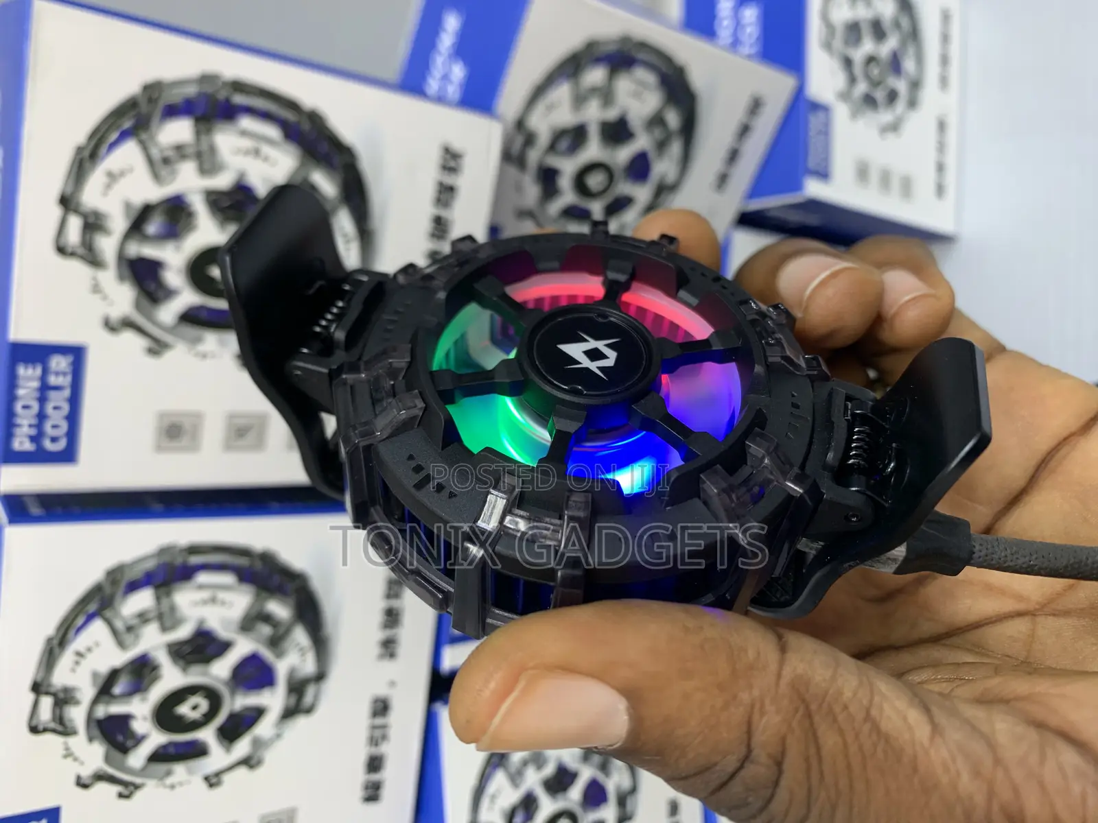 Magnetic Mobile Phone Cooler/Ice With Detachable Clip