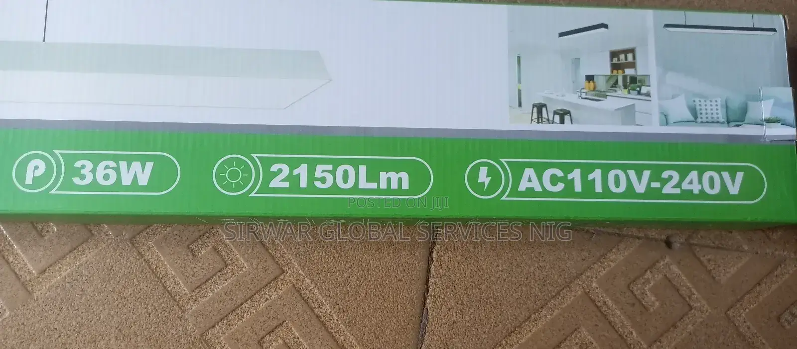 36w Office LED Linear Drop Light Available