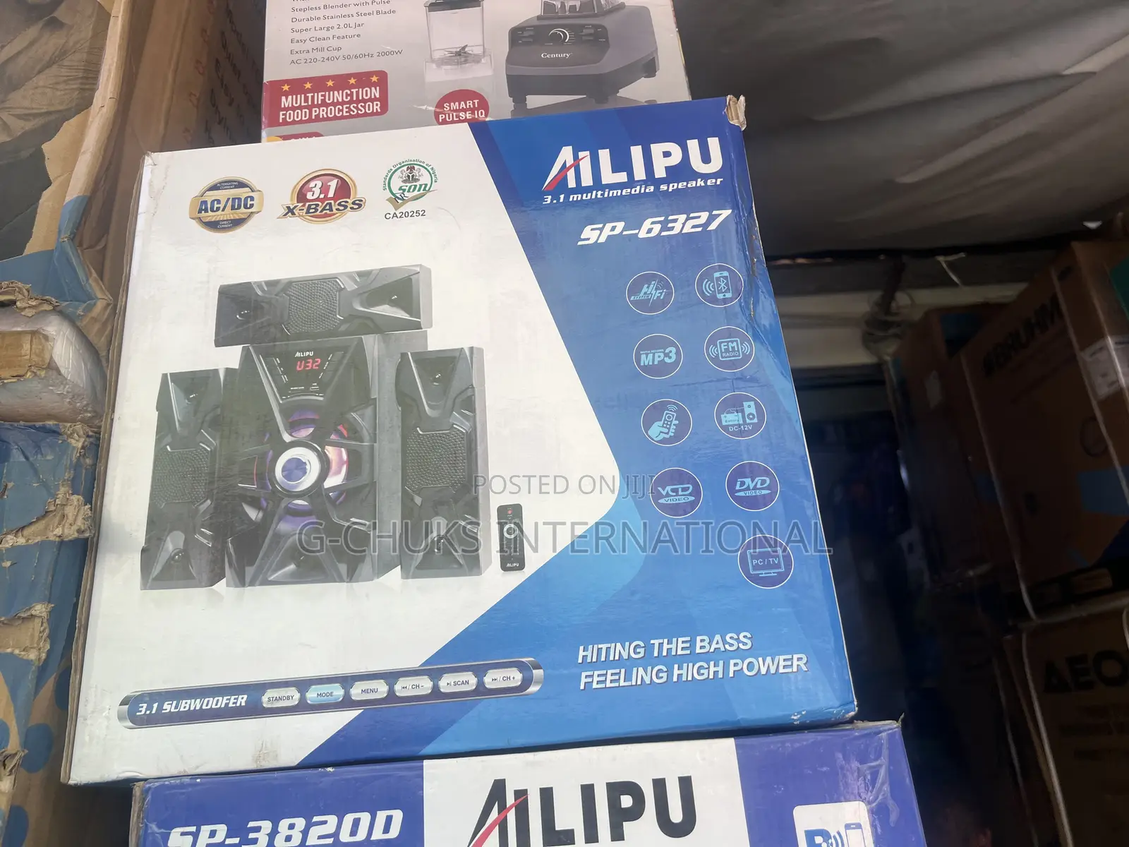 AILIPU X-Bass 3.1 Multimedia Bluetooth Home Theater - Black