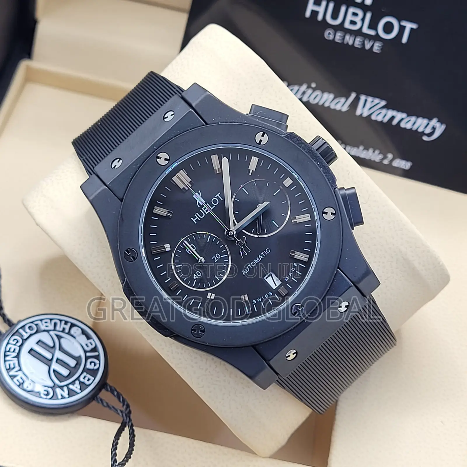 Hublot Classic Fusion Automatic Wristwatch Chronograph