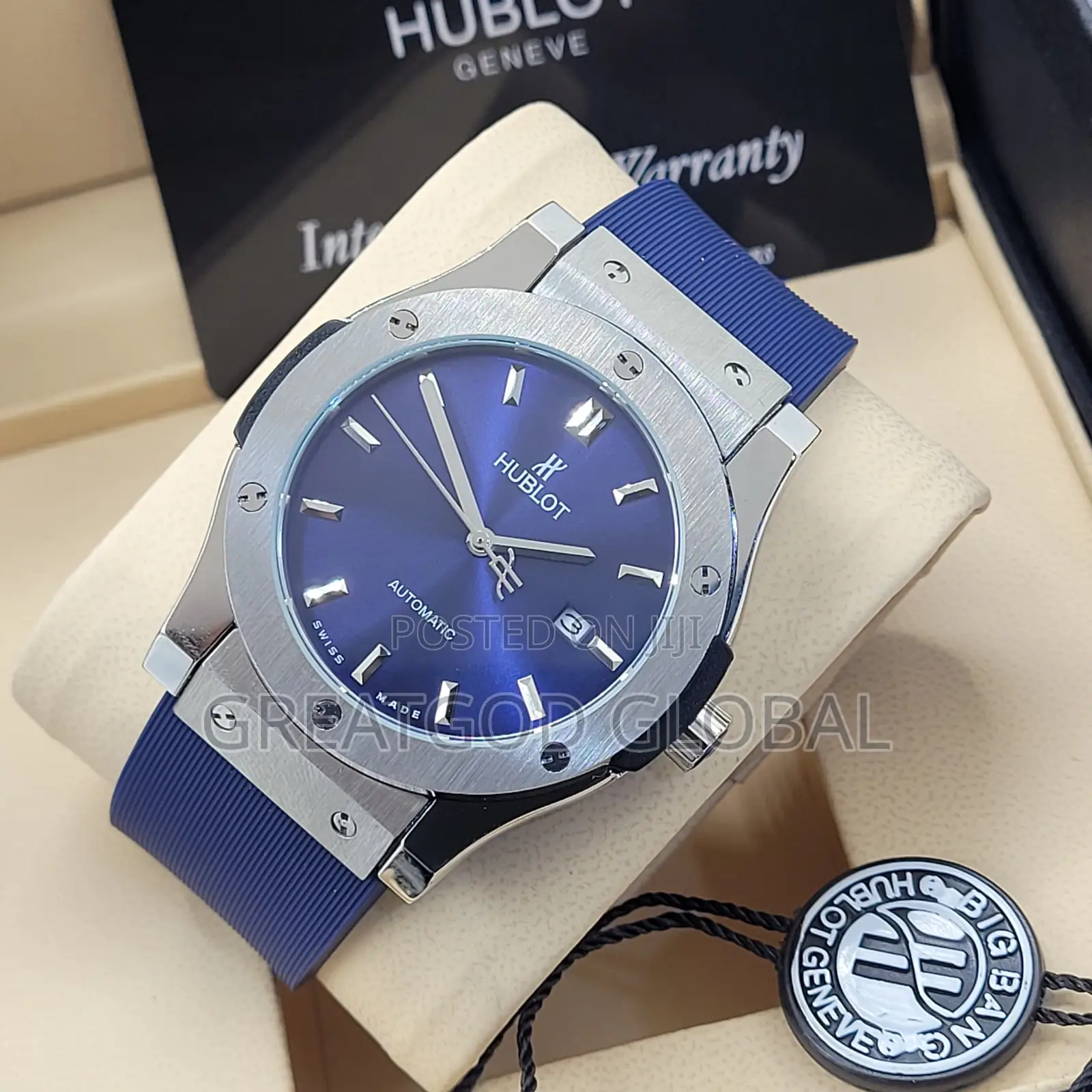 Luxury Hublot Classic Fusion Wristwatch for Men Automatic