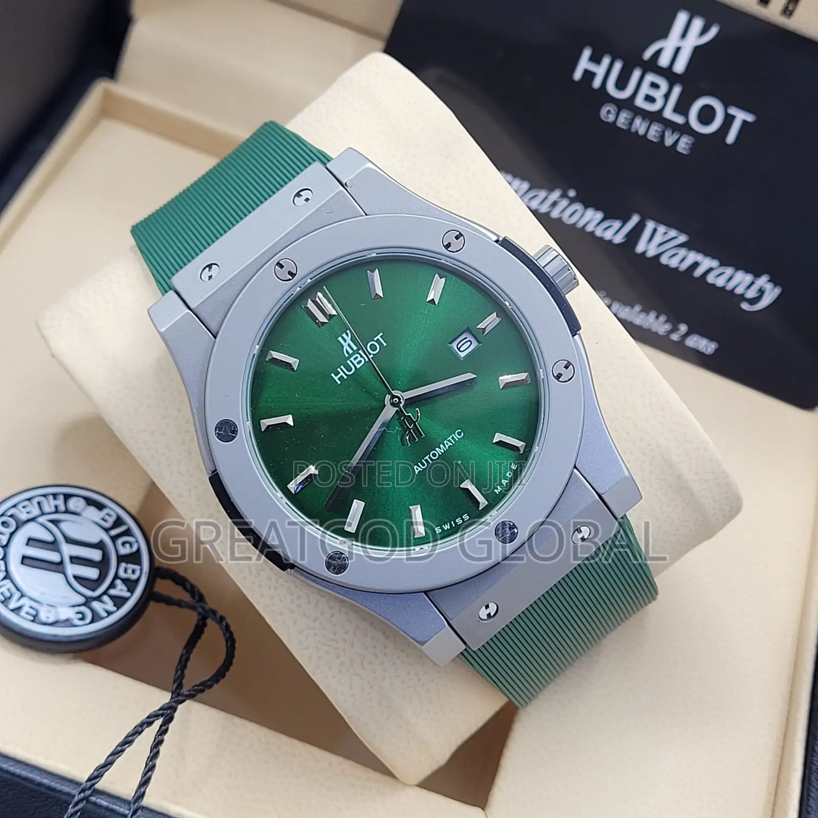 Luxury Hublot Classic Fusion Wristwatch for Men Automatic