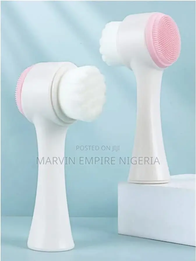 Cleanser Manual Massage Soft Hair Silicone Facial Brush In