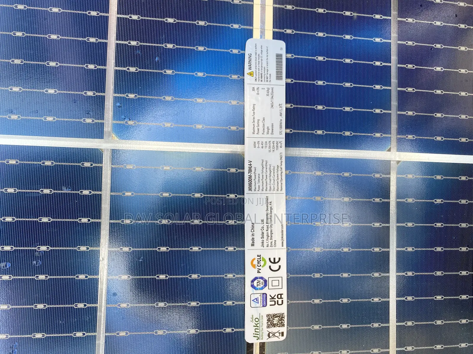 Jinko Solar Panel 600W