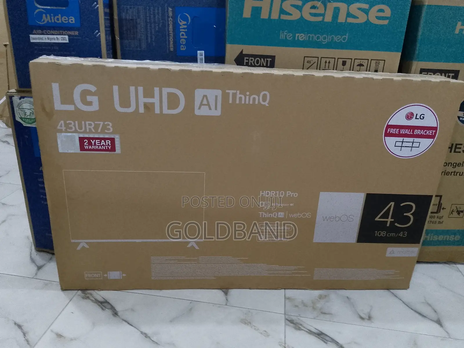 LG 43" 43ur73 Series Uhd High Definition Smart TV