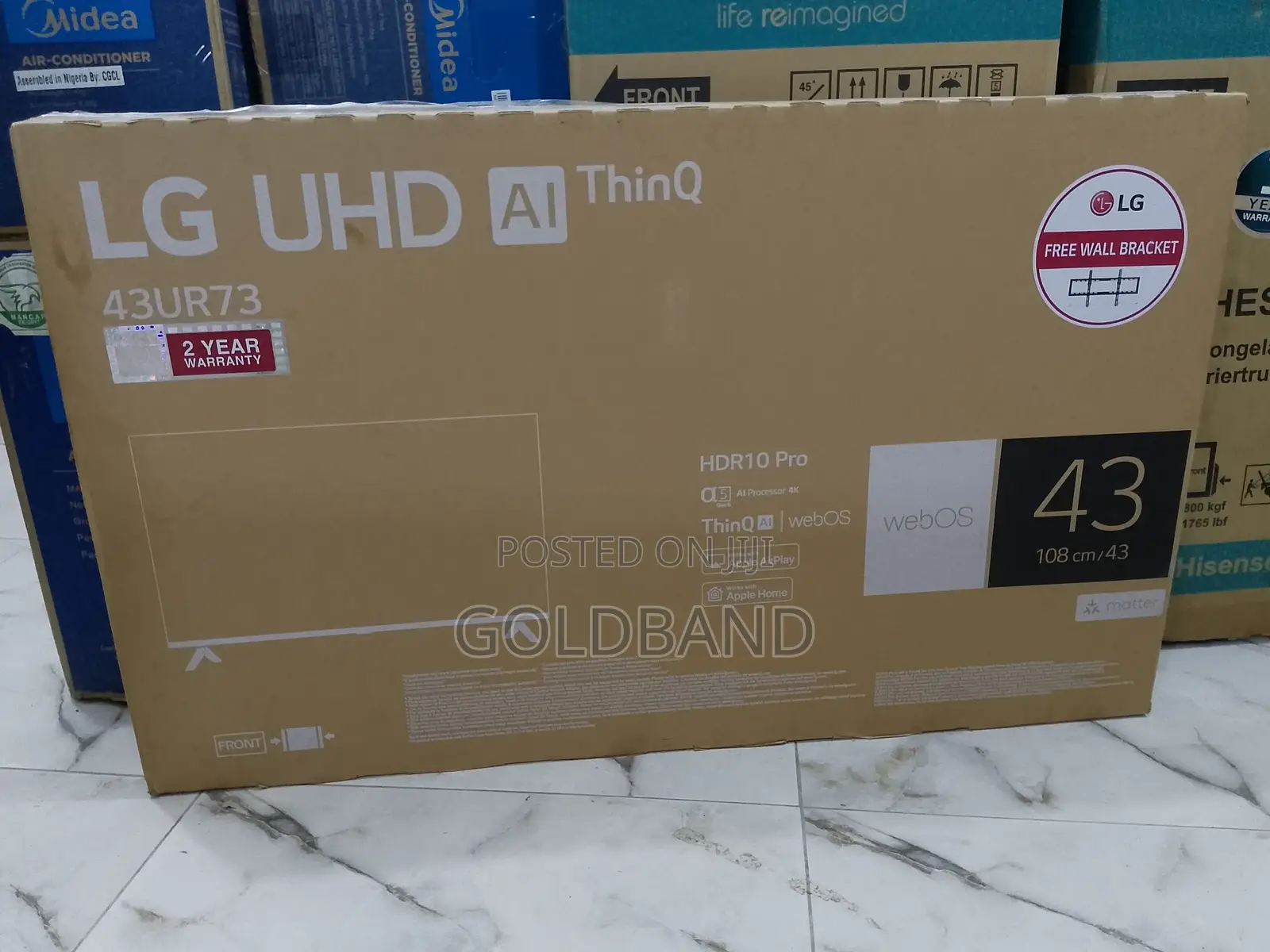 LG 43ur73 43" Series Immersive Smart Uhd TV