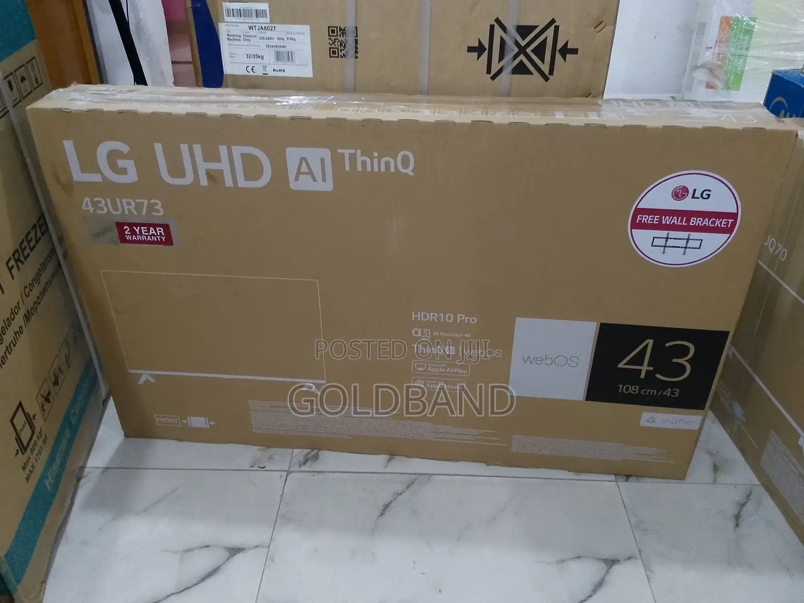 LG 43ur73 43" Series Immersive Smart Uhd TV