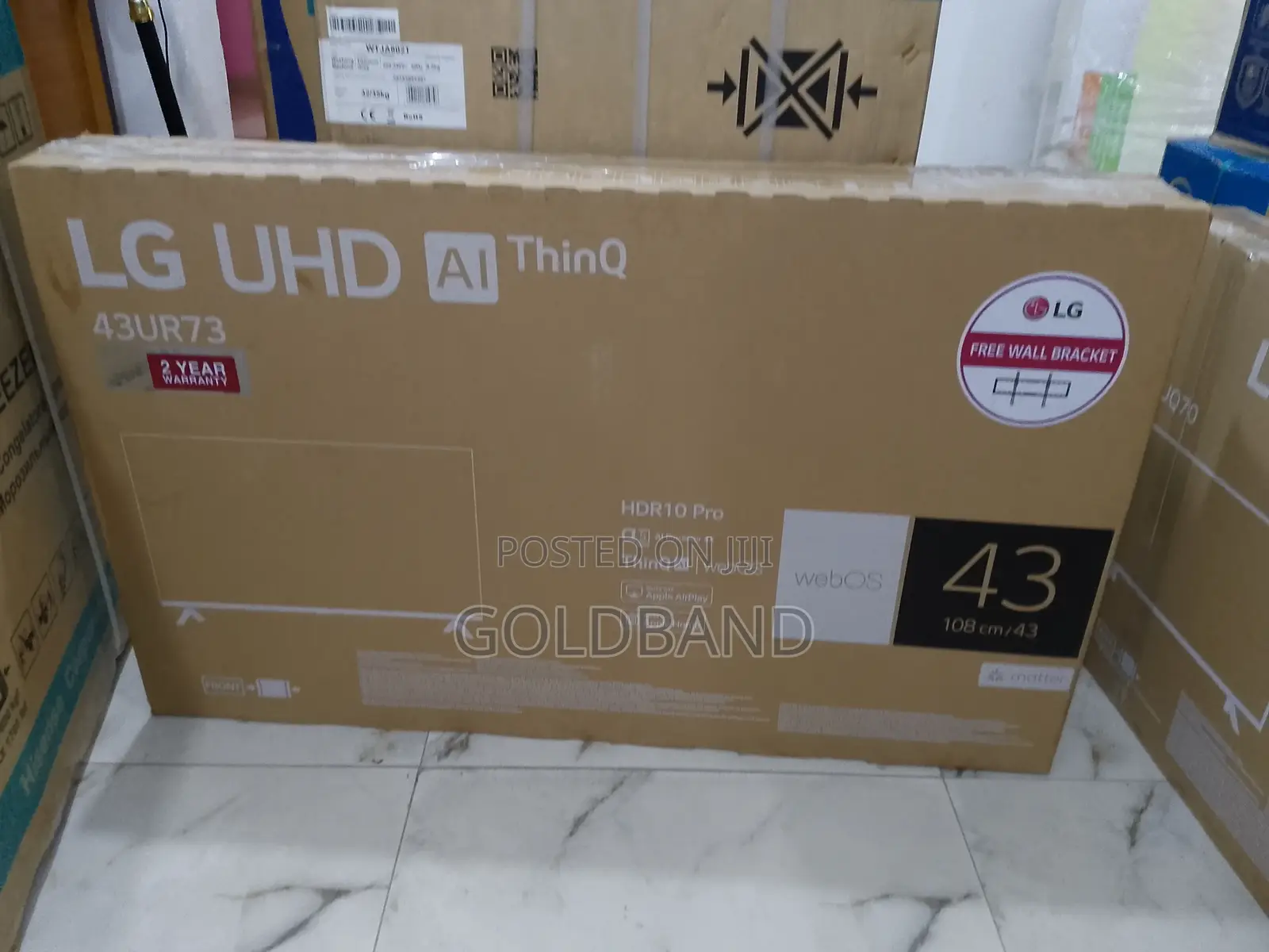 LG 43ur73 43" 4K Series Smart Uhd TV With Webos