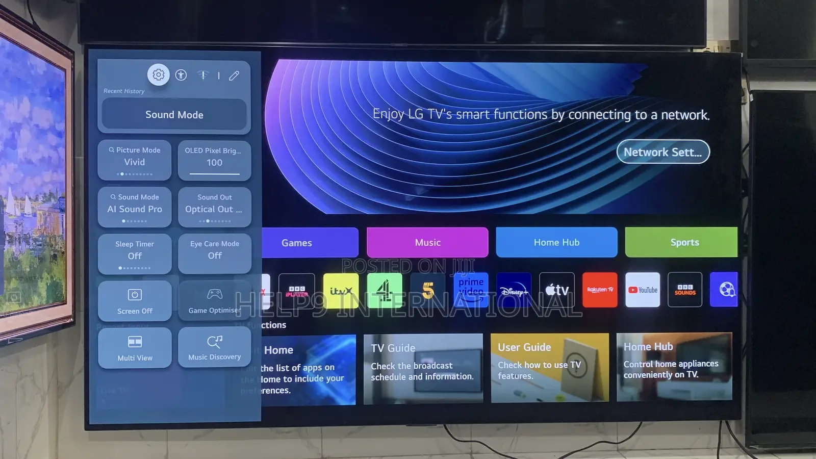 Beasty 77” 2023 LG OLED EVO G-class 4K Smart TV