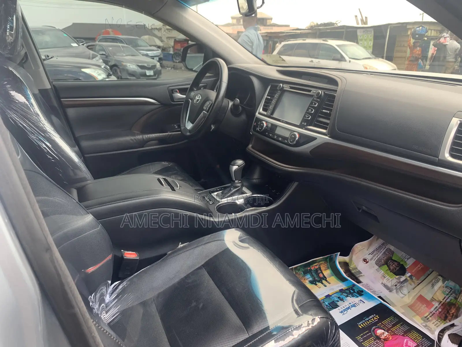 Toyota Highlander Limited Platinum V6 4x4 (3.5L 6cyl 6A) 2016 Silver