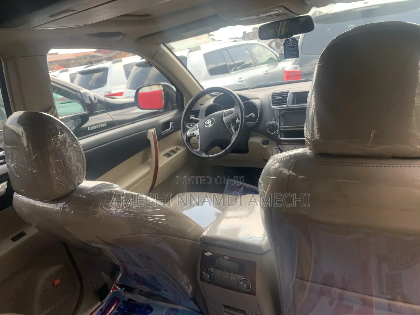 Toyota Highlander Limited 3.5l 4WD 2013 Brown