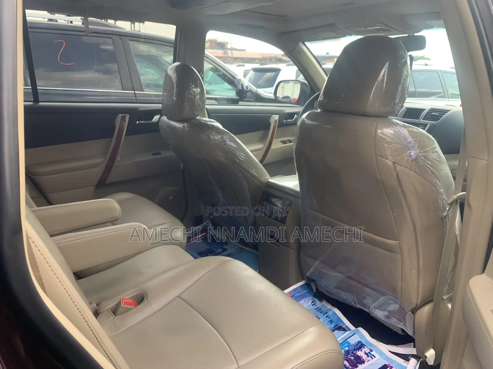 Toyota Highlander Limited 3.5l 4WD 2013 Brown
