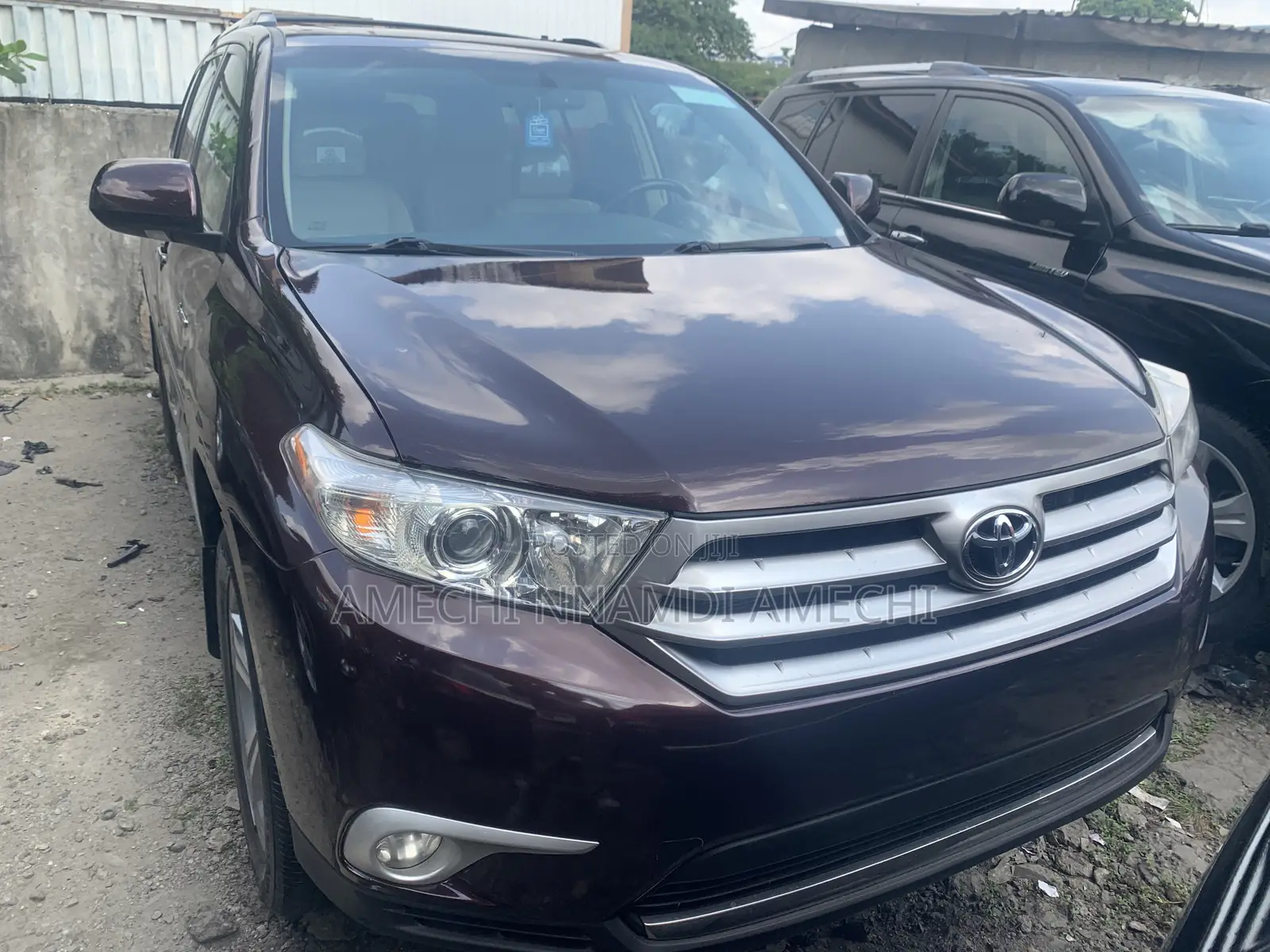 Toyota Highlander Limited 3.5l 4WD 2013 Brown