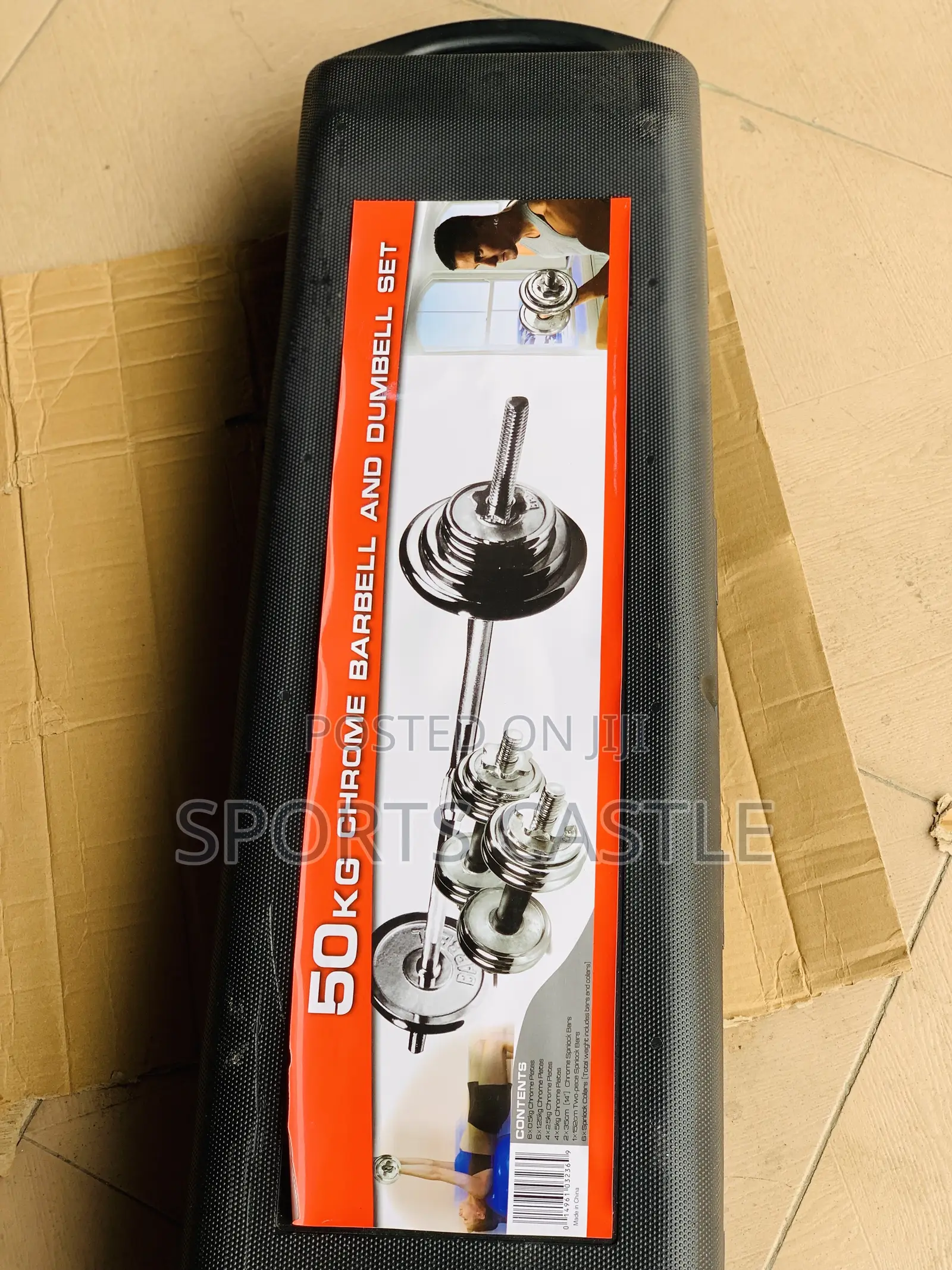 50kg Chrome Dumbbell