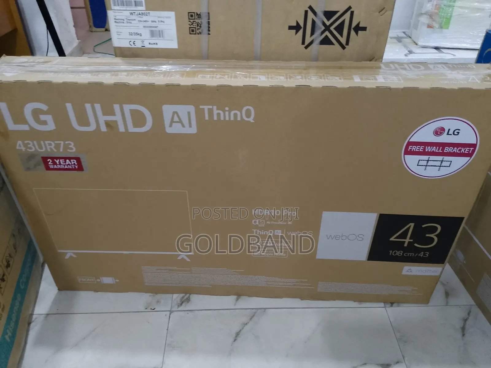 LG 43" 43ur73 Series Uhd Picture Perfect Smart TV