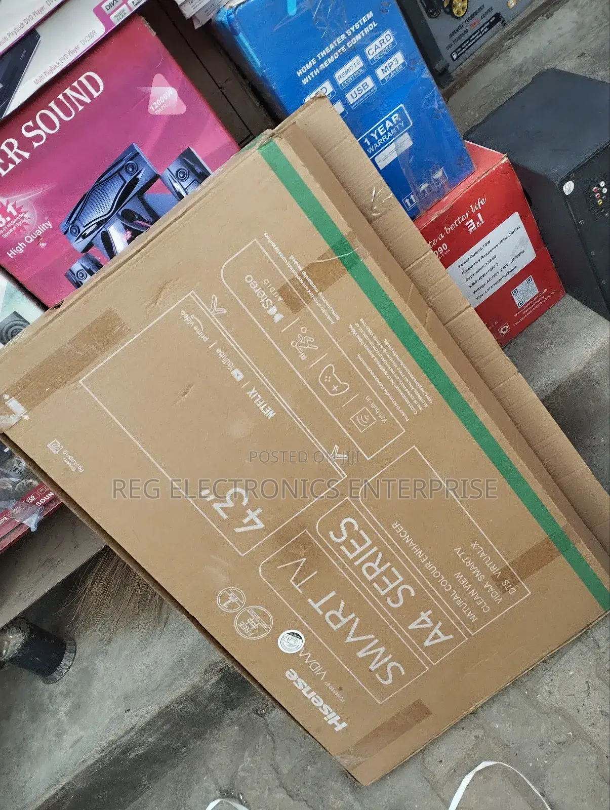 Smart Television 43 Inches Hisense Product