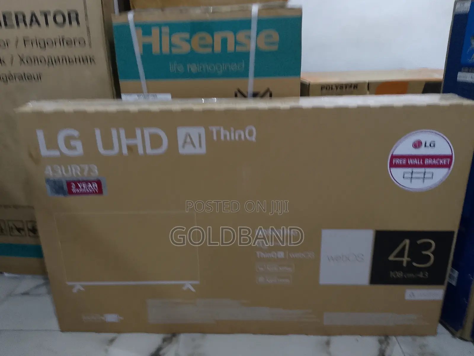 LG 43" 43ur73 Series Uhd Advanced Smart TV