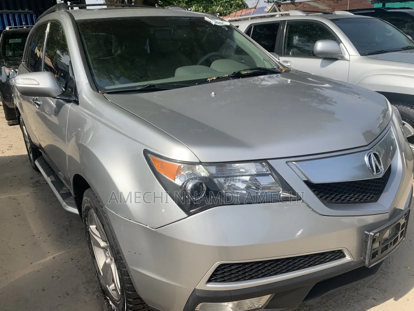 Acura MDX Advance Package SUV AWD (3.7L 6cyl 6A) 2013 Silver