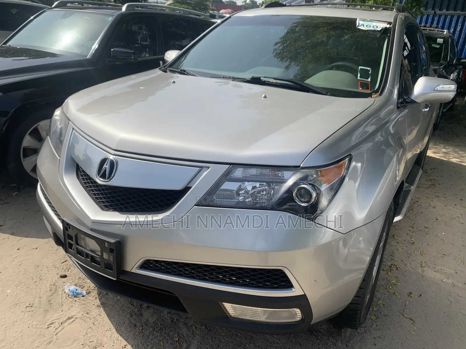 Acura MDX Advance Package SUV AWD (3.7L 6cyl 6A) 2013 Silver