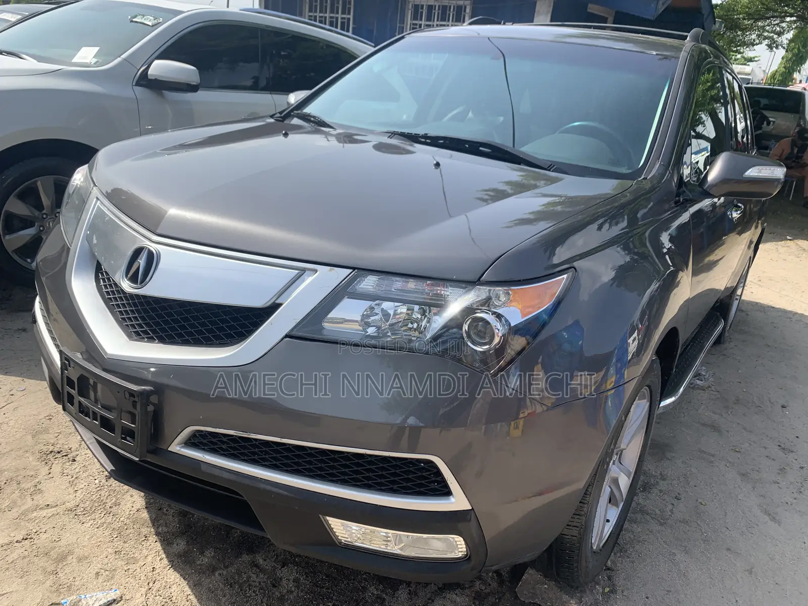Acura MDX Advance Package SUV AWD (3.7L 6cyl 6A) 2013 Gray