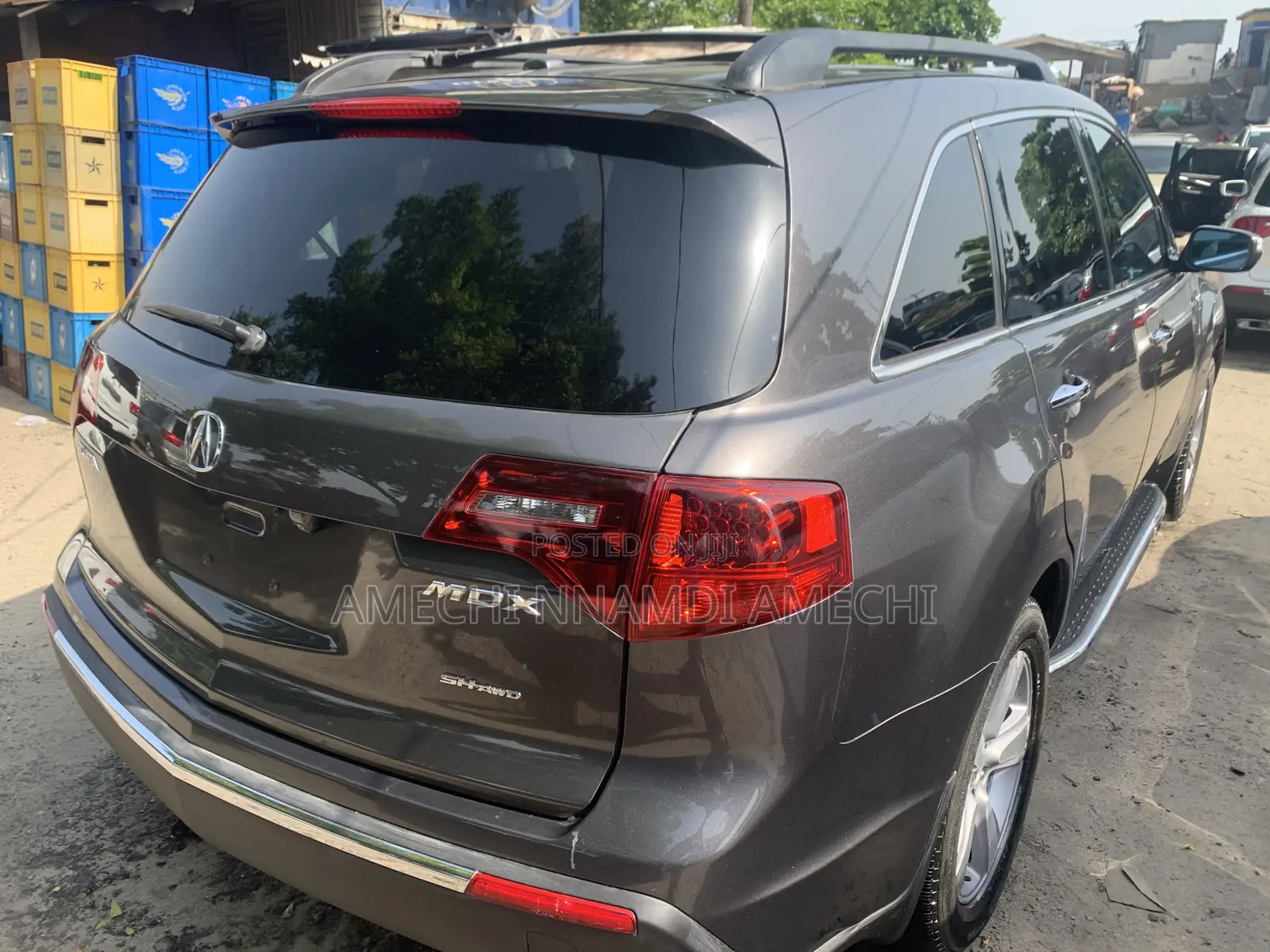Acura MDX Advance Package SUV AWD (3.7L 6cyl 6A) 2013 Gray