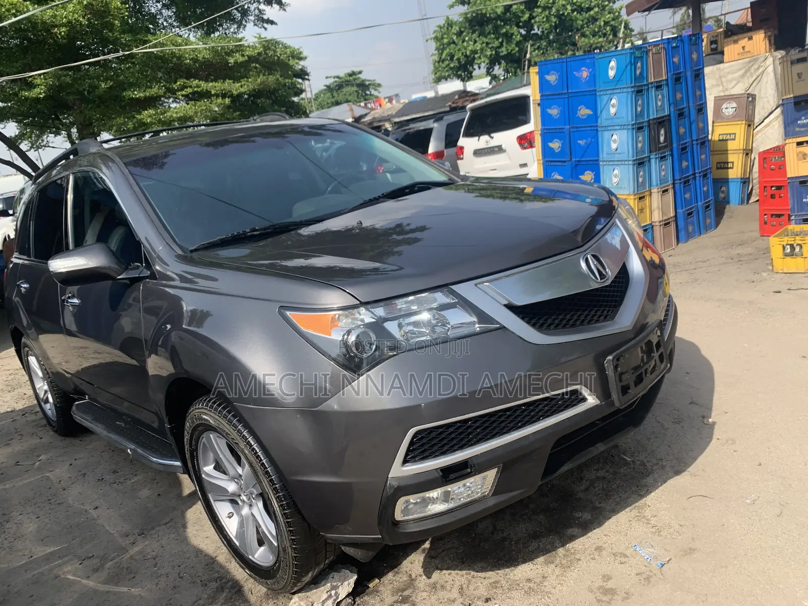 Acura MDX Advance Package SUV AWD (3.7L 6cyl 6A) 2013 Gray
