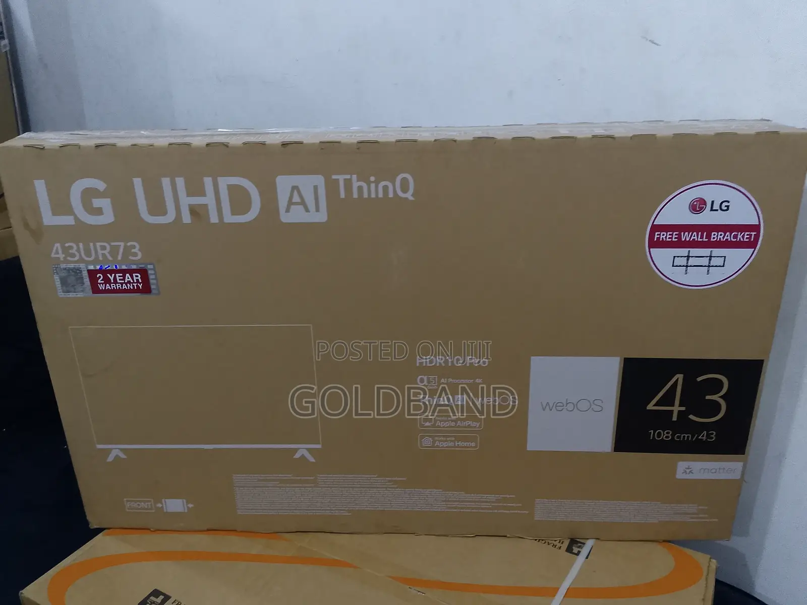 LG 43" 43ur73 Series Uhd Cinematic Smart TV