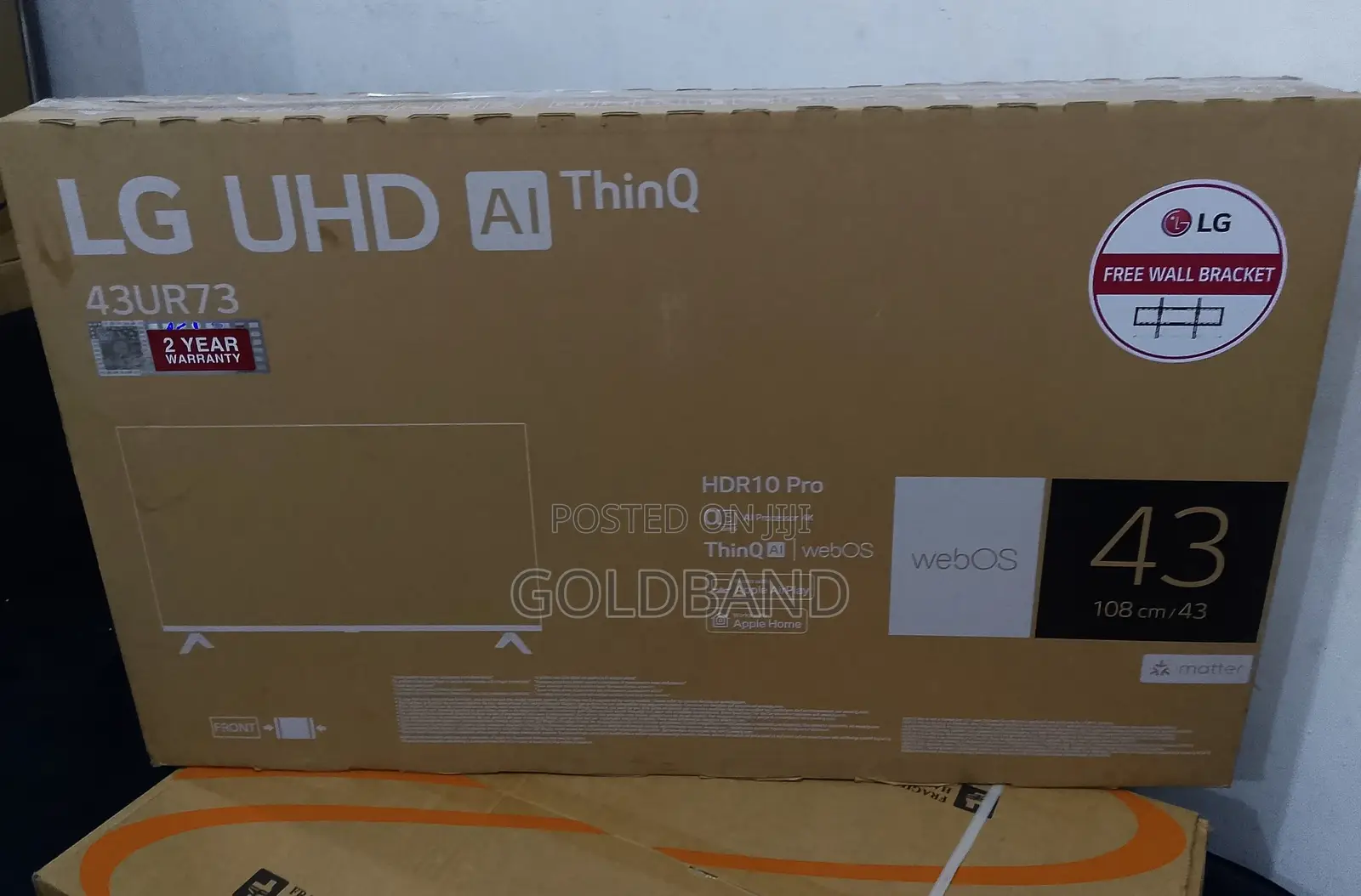 LG 43" 43ur73 Series Uhd Cinematic Smart TV