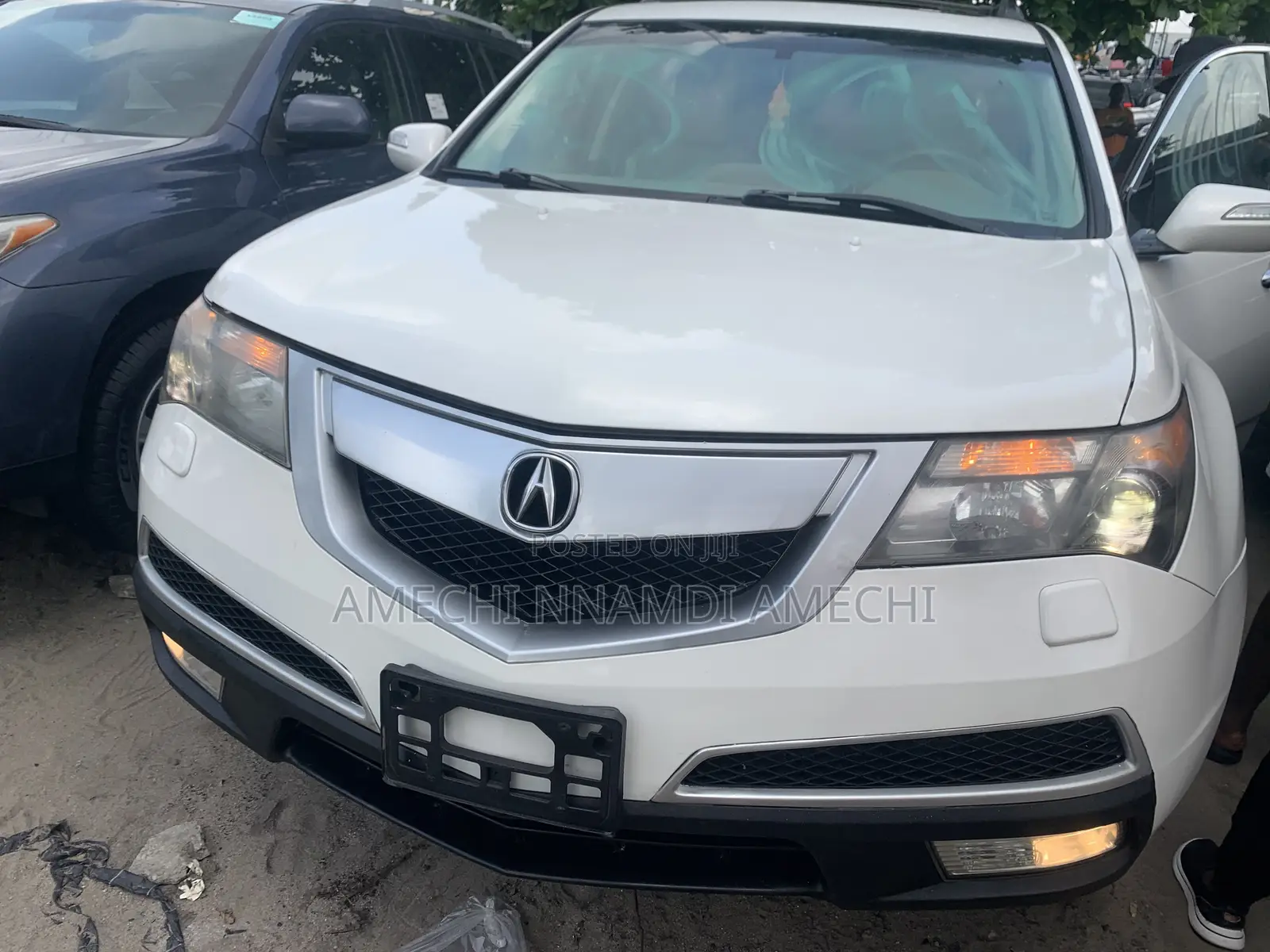 Acura MDX Advance Package SUV AWD (3.7L 6cyl 6A) 2013 White