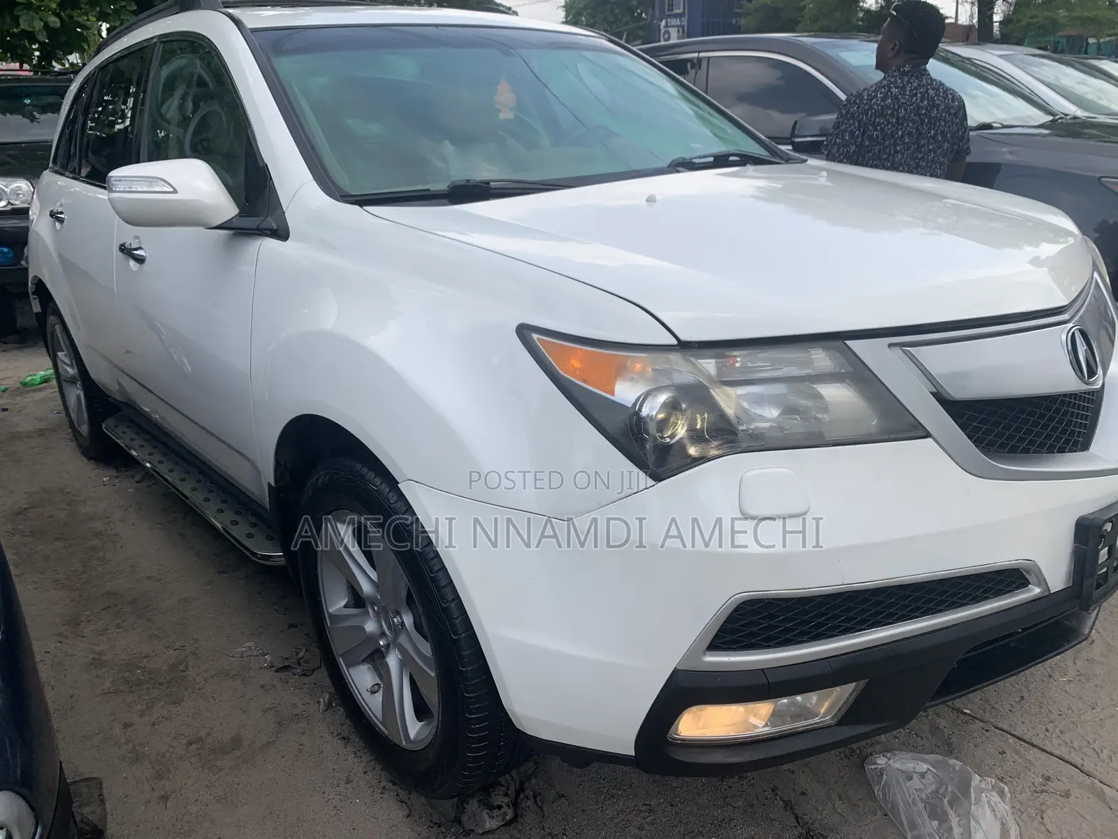 Acura MDX Advance Package SUV AWD (3.7L 6cyl 6A) 2013 White
