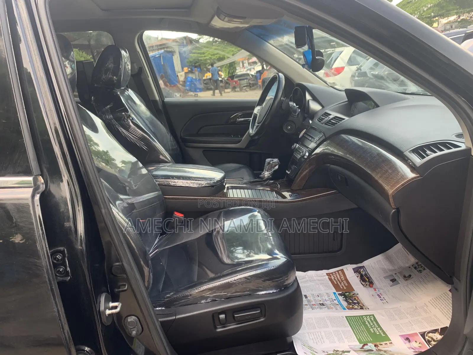 Acura MDX Advance Package SUV AWD (3.7L 6cyl 6A) 2013 Black
