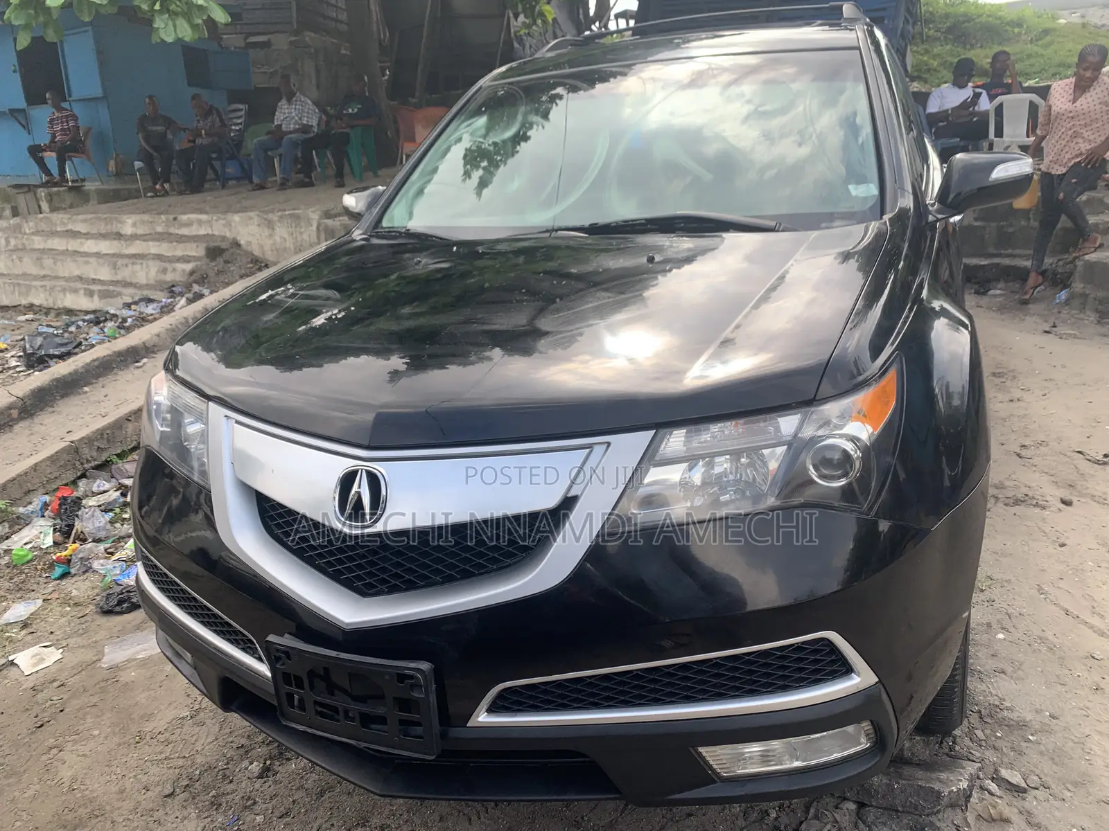 Acura MDX Advance Package SUV AWD (3.7L 6cyl 6A) 2013 Black