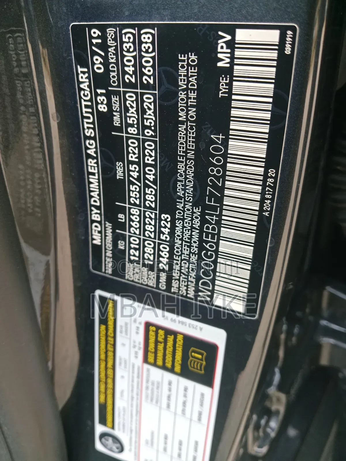 Mercedes-Benz GLC-Class 2020 Gray
