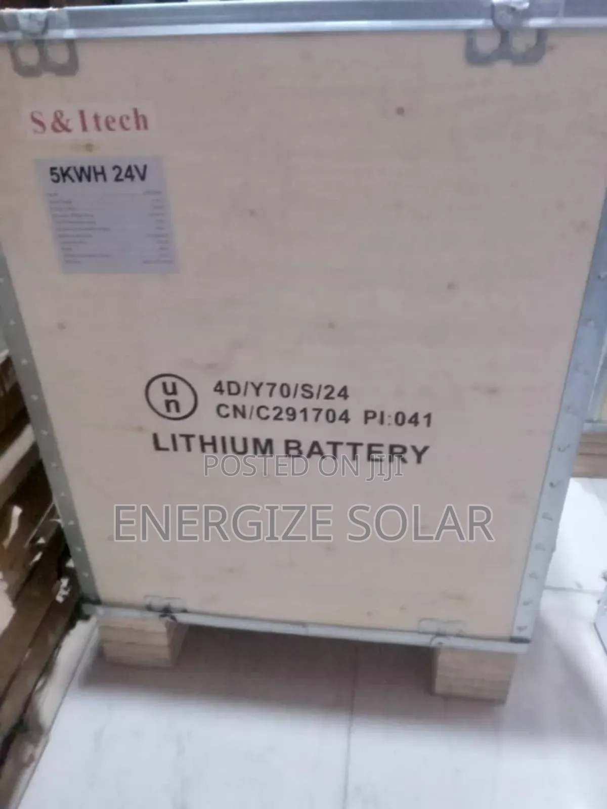5 Years Warranty 5kwh 24v S I Tech Lithium Battery