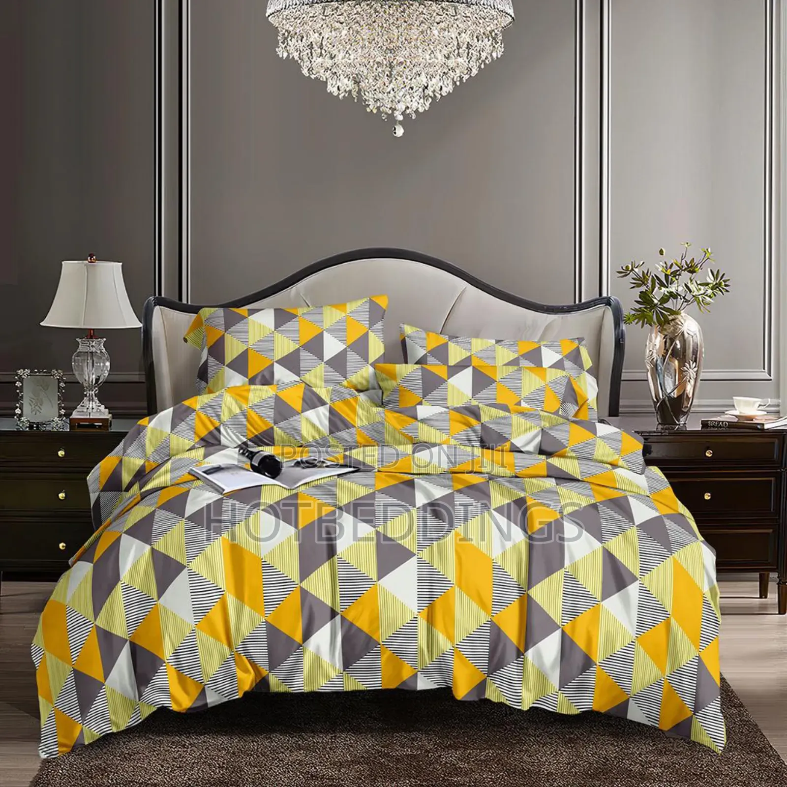 Quality Duvet Bedsheet With 4 Pillowcases