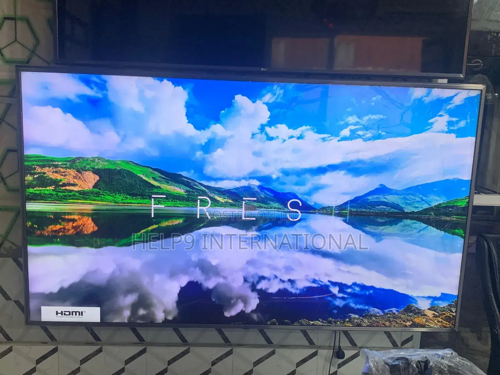 High-End 86" Lg Ai Thinq Powered Smart Tv With Active HDR