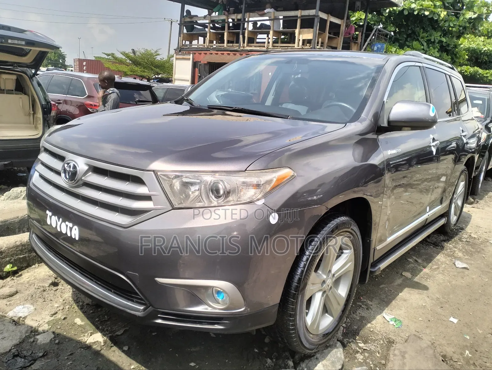 Toyota Highlander Limited 3.5l 4WD 2013 Gray