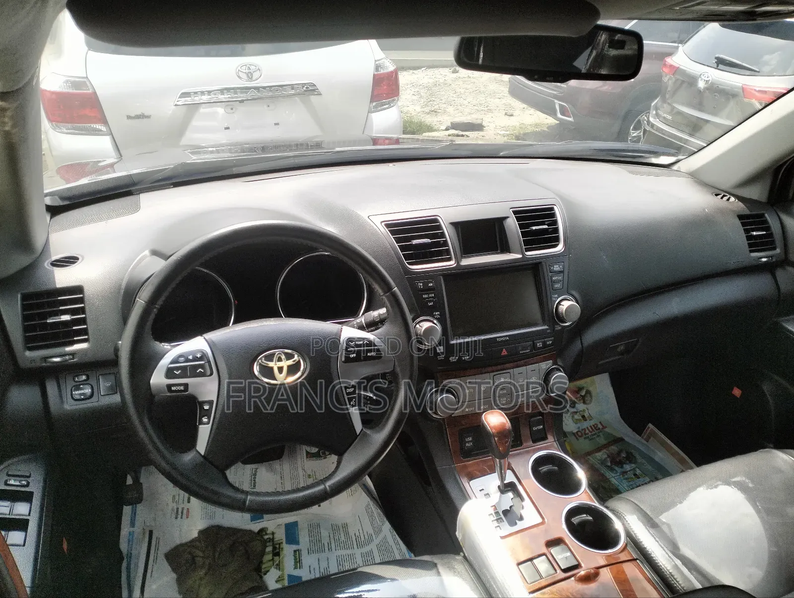 Toyota Highlander Limited 3.5l 4WD 2013 Gray