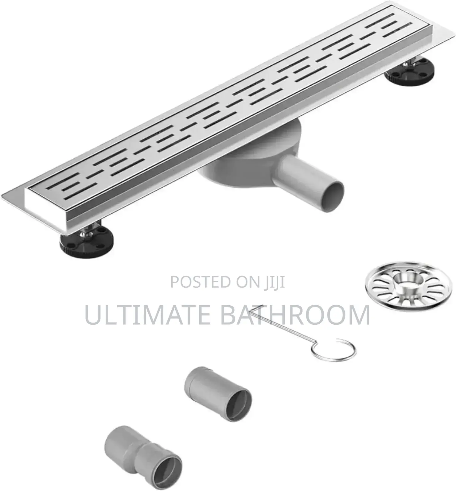 60cm Side Outlet Bathroom Floor Drain With 360° Siphone