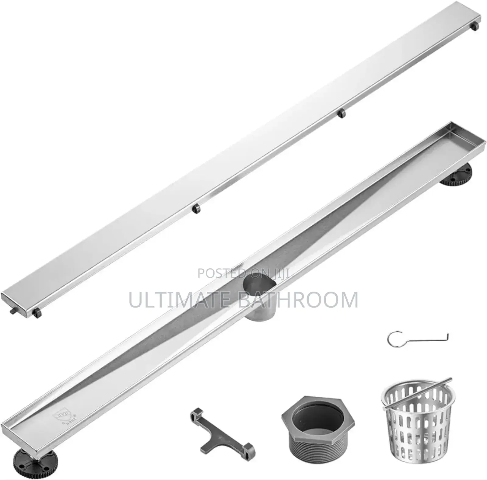 900mm Down Outlet Tiles Insert Floor Drain With Foot